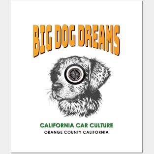 California Dog Dreams Orange County Car Culture Posters and Art